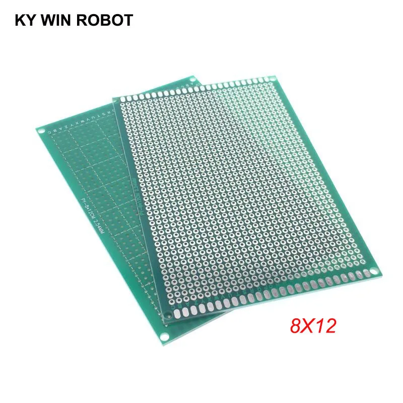 

1pcs 8x12cm 80x120 mm Single Side Prototype PCB Universal Printed Circuit Board Protoboard For Arduino