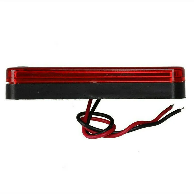

ABS Plastic Side Lights Tractor ATV Boat Truck Bus Car W/2x Pair Screws Caravan