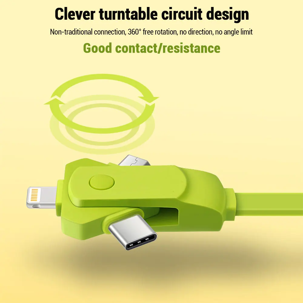 KISSCASE 3 в 1 usb type C Micro usb type-c кабель для iPhone 7 Xr Быстрый Кабель зарядного устройства usb C кабель для Xiaomi Redmi; Huawei samsung