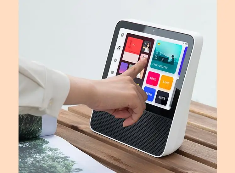 Xiaomi smart display 10. умная колонка xiaomi mi ai speaker pro. Xiaomi xiaobai touch screen speaker. Xiaomi touch. Xiaomi touch.