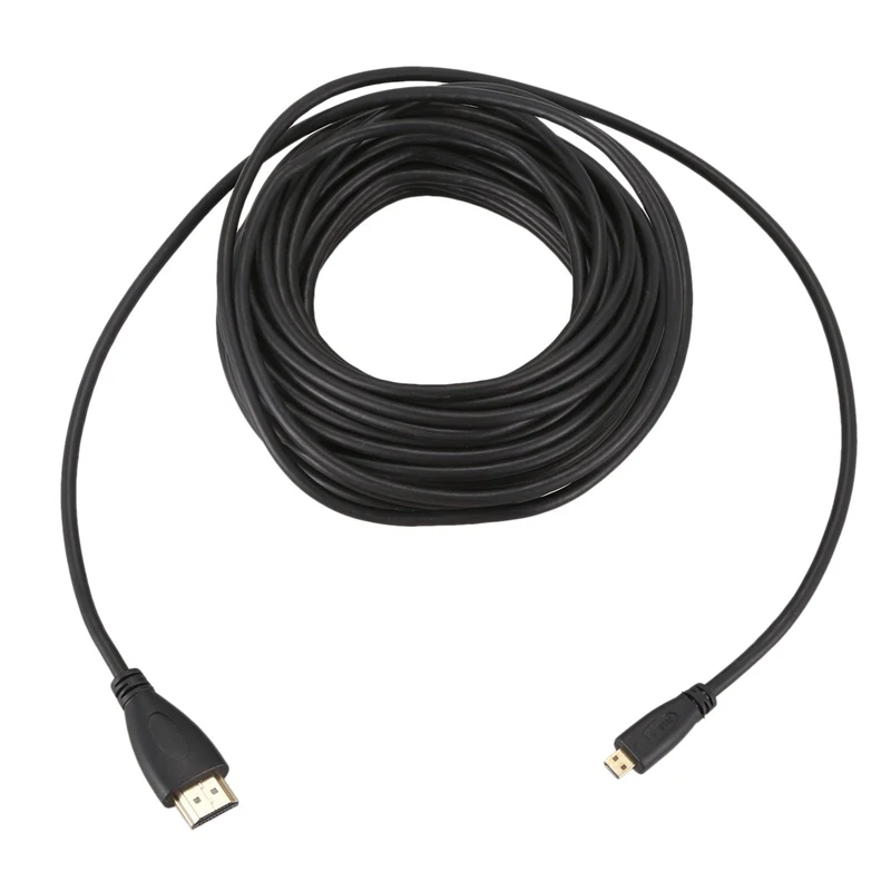 10 м HDMI папа к Micro Мужской HD видео конверсионная линия|Кабели HDMI| |