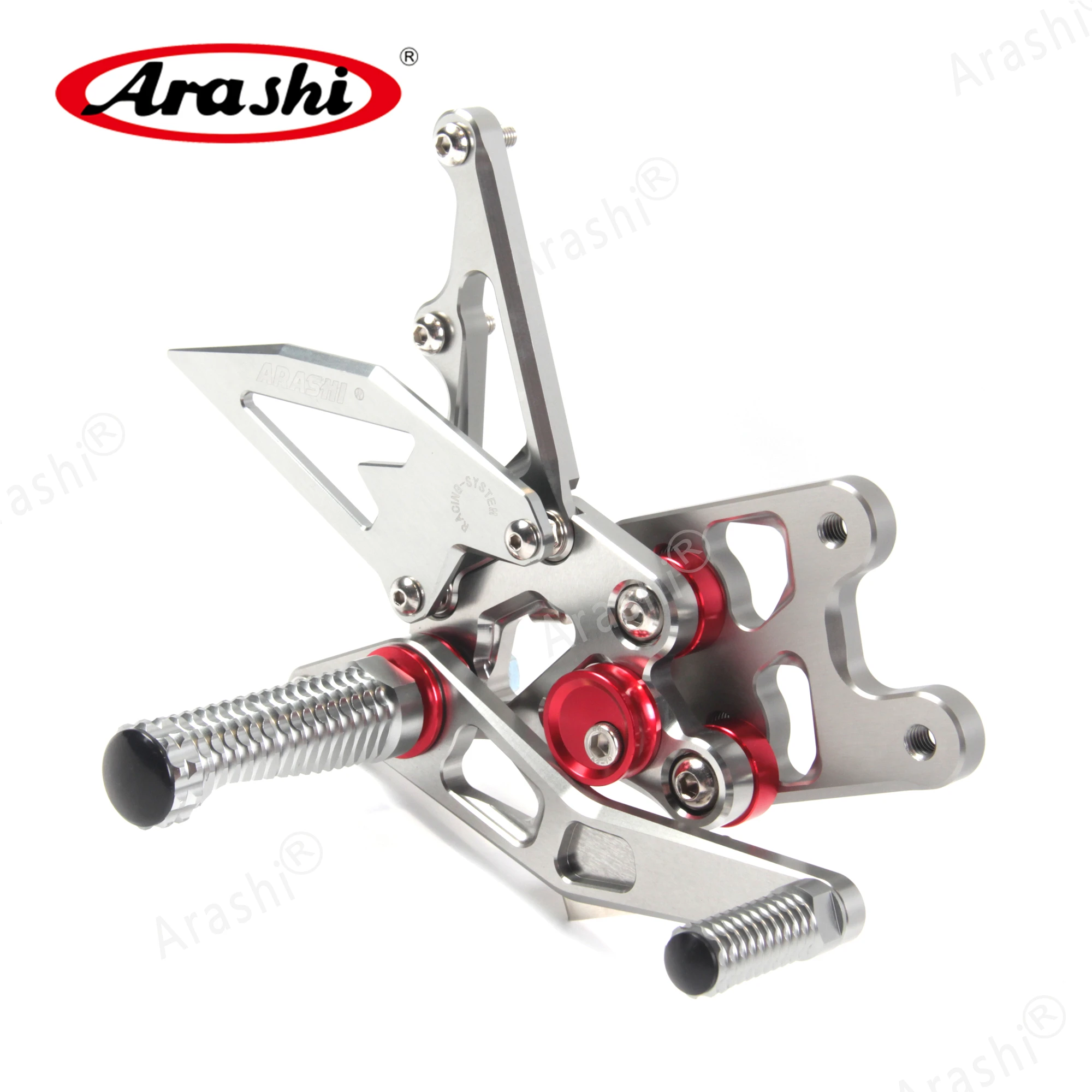 Араши ЧПУ Регулируемые подножки Rearset для SUZUKI GSXR1000 2007 2008 GSX1000R GSXR GSX R 1000 1000cc