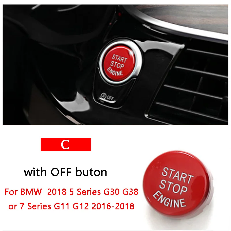 Крышка переключателя кнопки запуска и остановки двигателя автомобиля для BMW F10 F11
