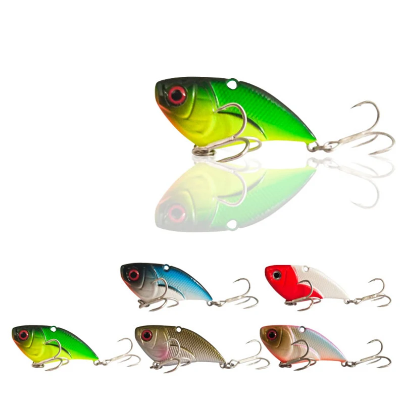 

Приманка Вибрирующая металлическая, 5 цветов, 15 г, 5,2 см, Вибрирующая, Тонущая