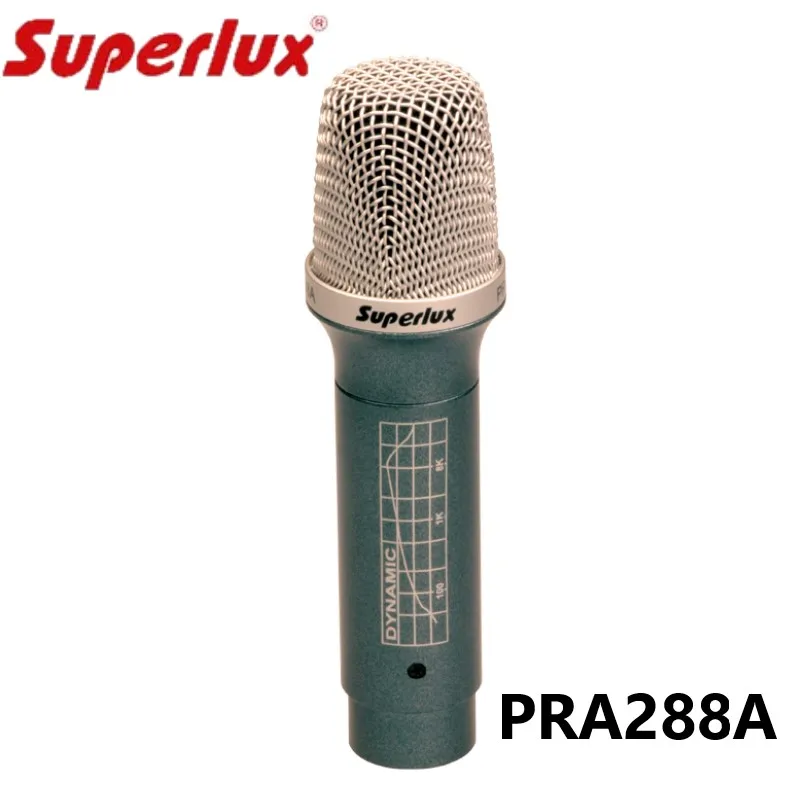 Микрофон для музыкальных инструментов SUPERLUX пра288a микрофон записи шума барабана