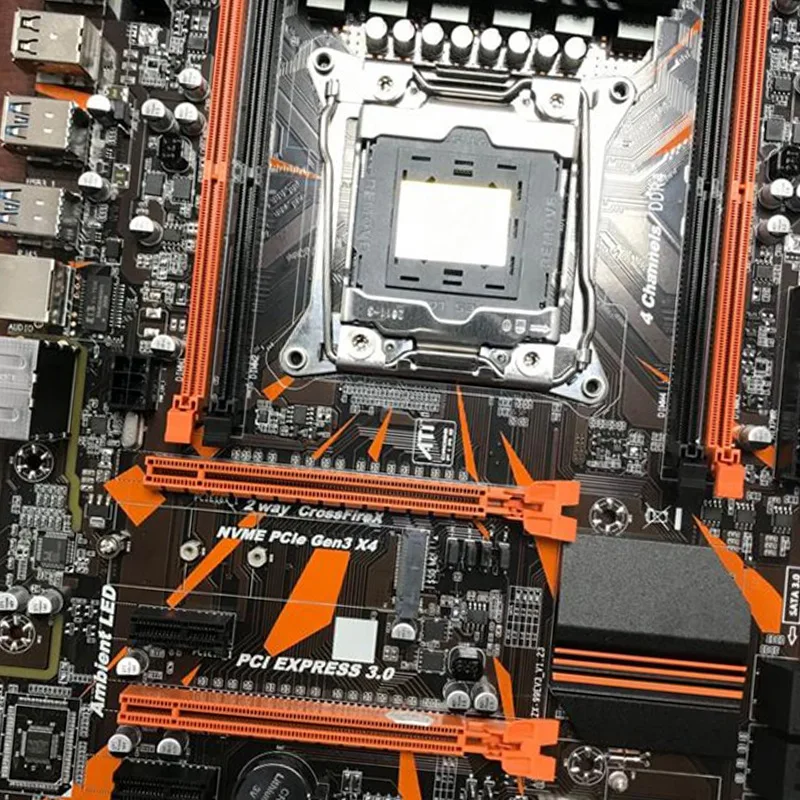 X99 LGA2011-V3 Профессиональный 4 канальный DDR4 настольного компьютера материнская