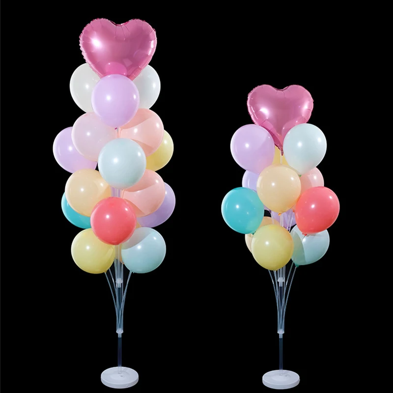 1 Набор надувной стоячий воздушные шары держатель для шарика Колонка конфетти