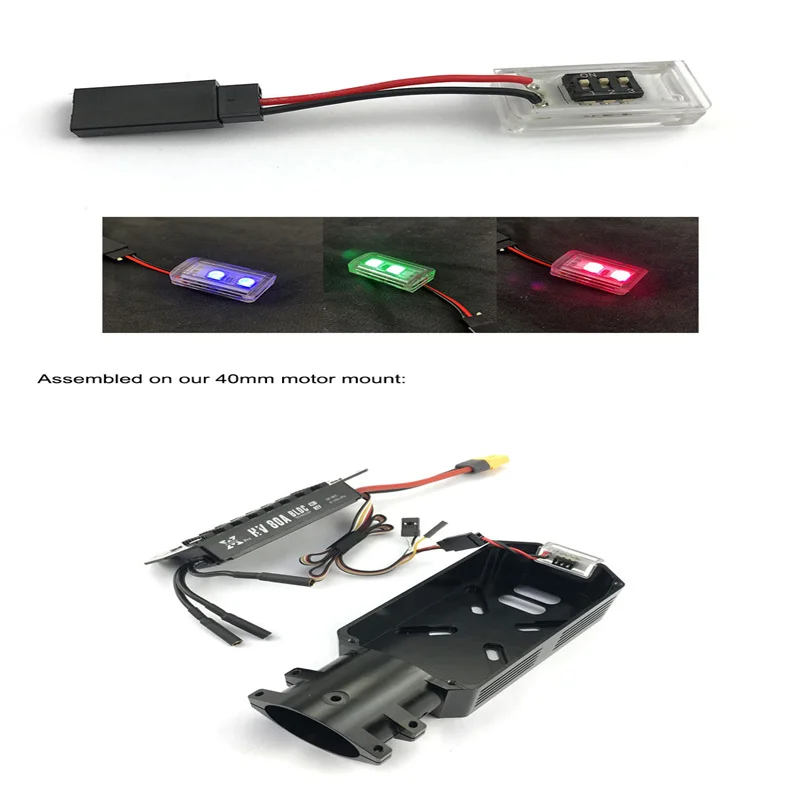 Светодиодный внешний зуммер для дрона со вспышкой светодиодное беспроводное