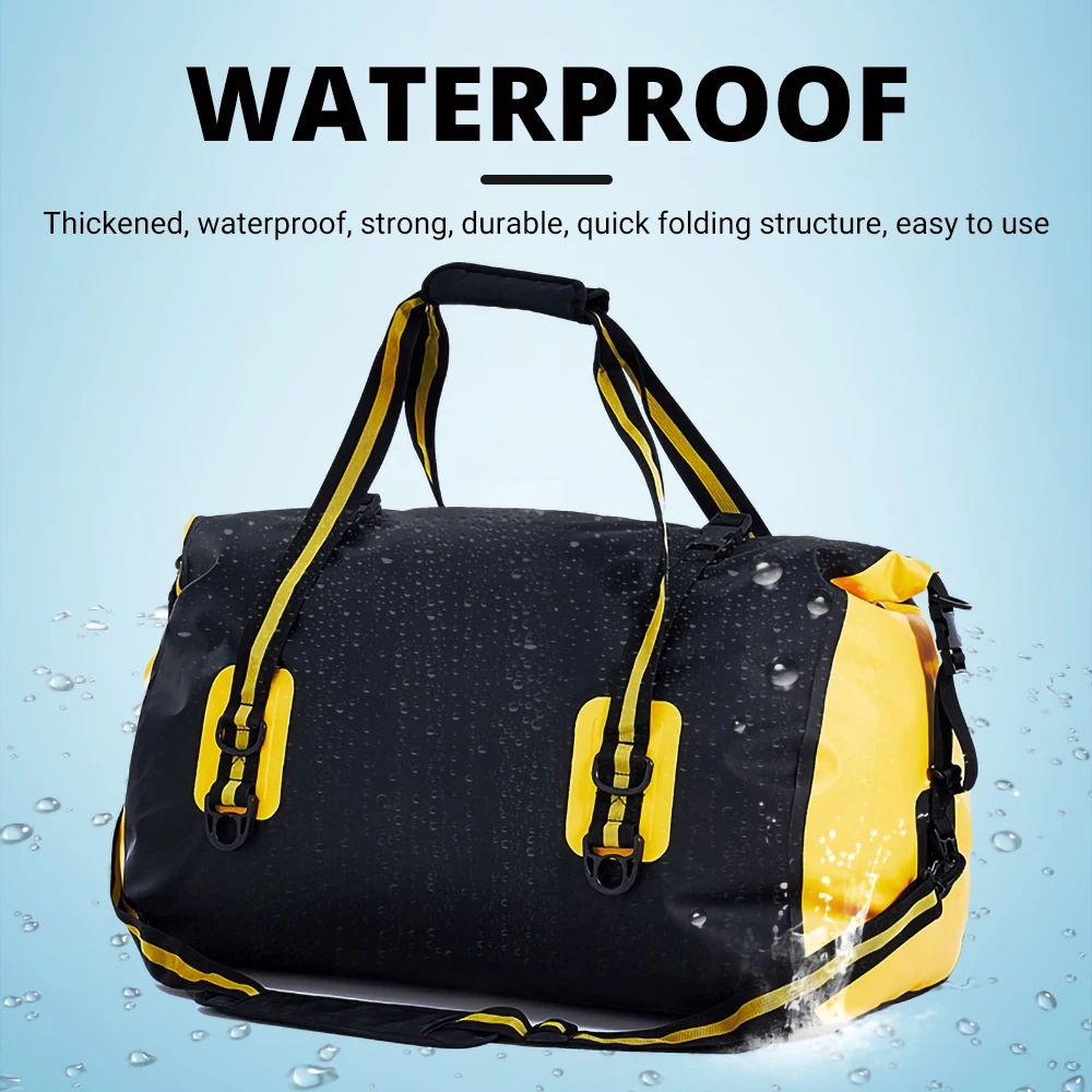 Водонепроницаемая сумка для заднего хвоста мотоцикла дорожная сухая рюкзак