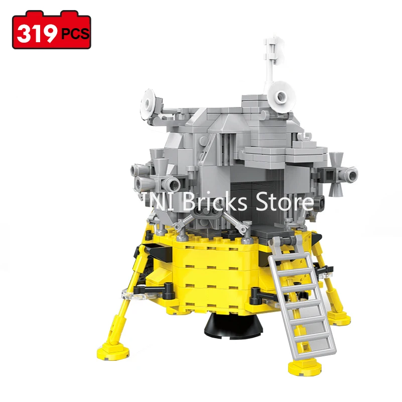 Модель конструктора креативная Аэрокосмическая Серия Apollo Saturn V модель