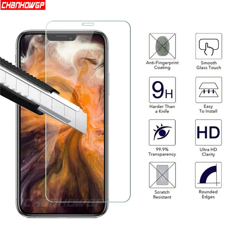 9H жесткое закаленное стекло для iPhone 11 Pro Max iPhone11 протектор экрана iPone X XR XS 6 6s 7 8 plus 10