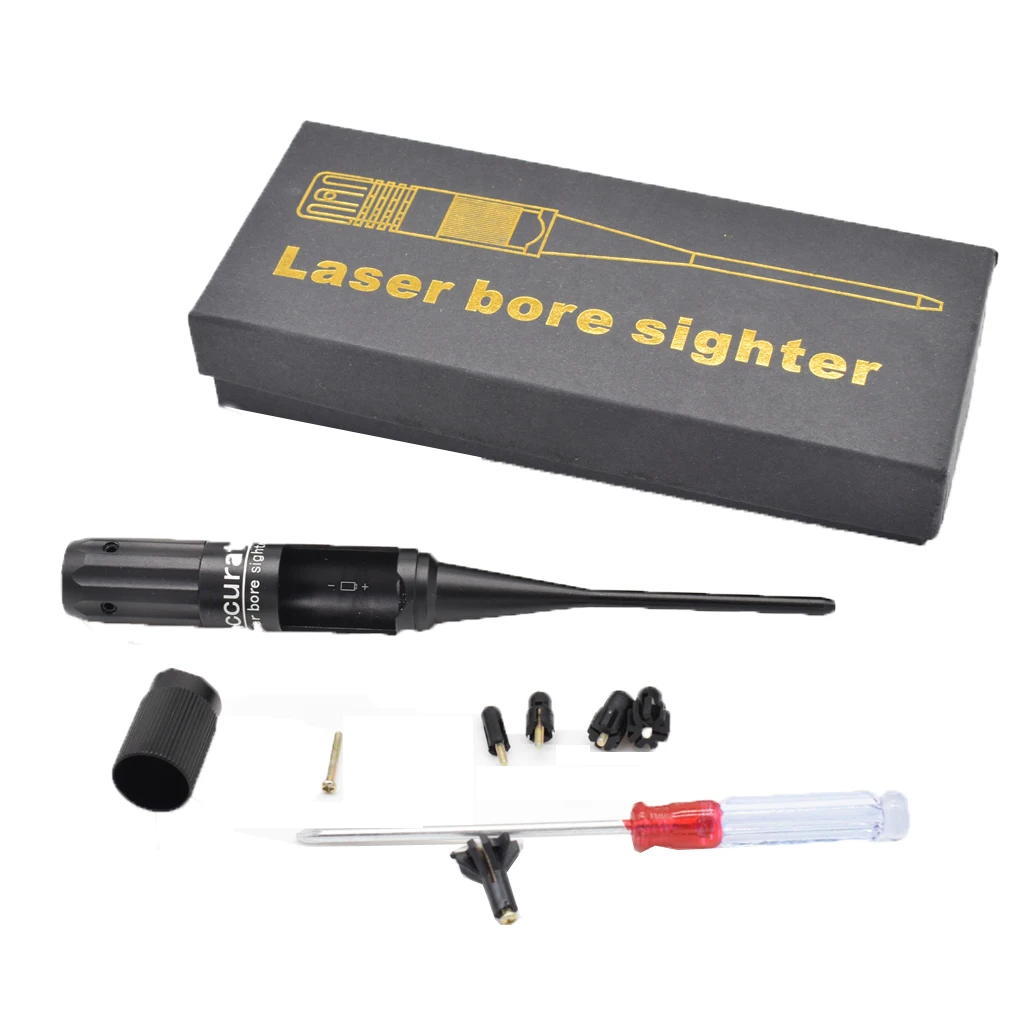 Набор для лазерного прицела прицел с зеленой точкой калибр от 22 до 50 | Спорт и