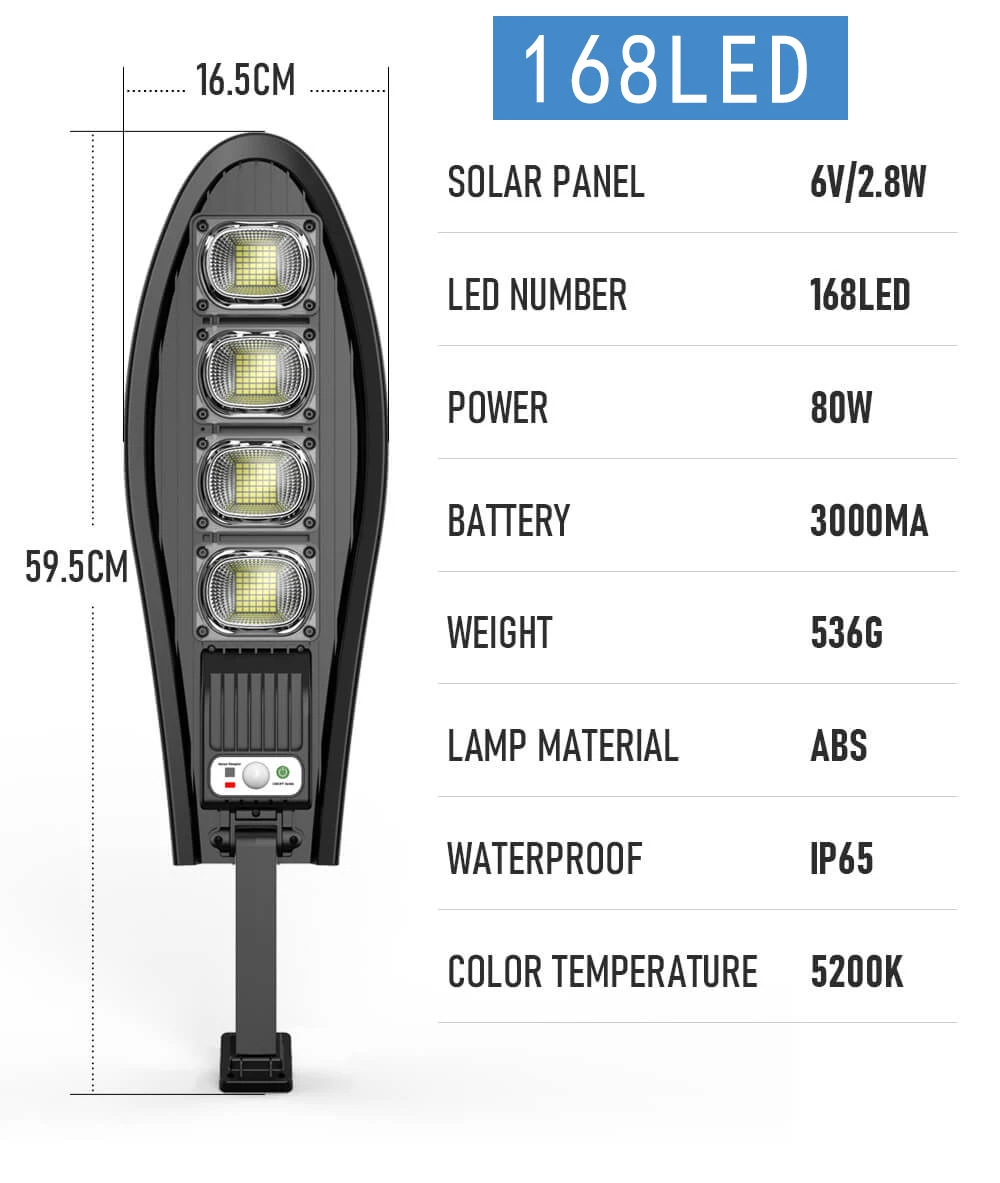 

Newest 3000W Outdoor Solar LED Light 4 Modes 1500W Solar Light Lamp Waterproof Motion Sensor Sunlight Yard Garden Street Lamp