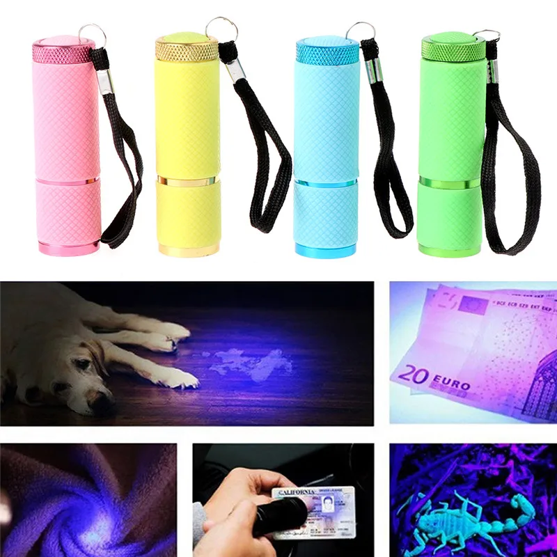 

Portable Led Lamp Nail Light for UV Light Nail Polish Dryer Mini Flashlight Torch for Nail Art Manicure Tools