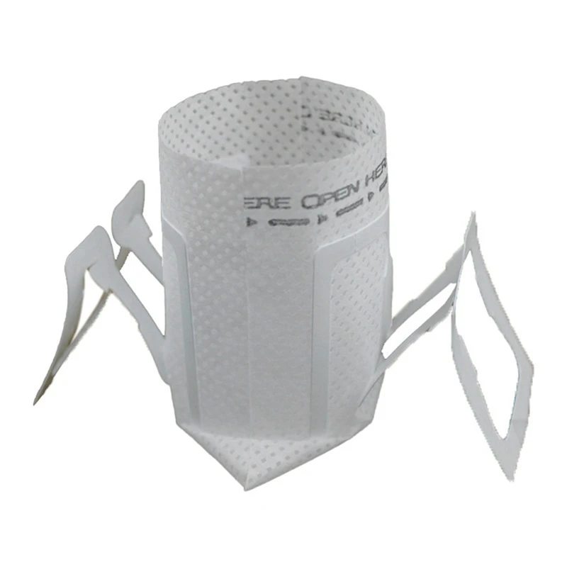 

200Pcs Portable Hanging Drip Coffee Powder Paper Filters Hanging Ear Drip Bag Filter