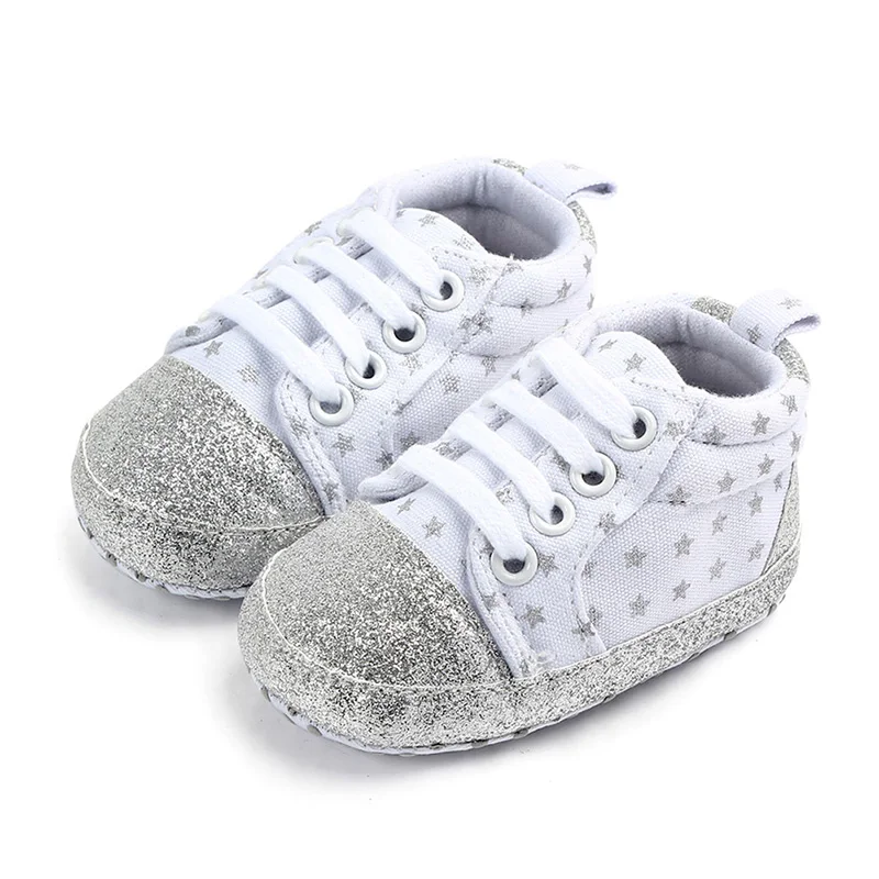 

Baby Canvas Classic Sports Sneakers Newborn Baby Boy Girl Print First Walkers Shoes Infant Toddler Anti-slip Baby Shoes12