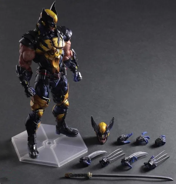 Japan ver. Играть Искусство Kai Росомаха фигурка героя игрушка X-men
