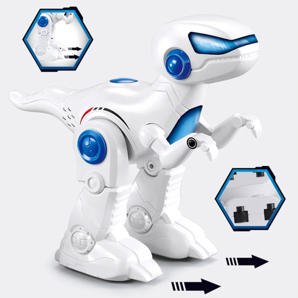 Многофункциональное Программирование RC Интеллектуальный мех динозавр игрушки