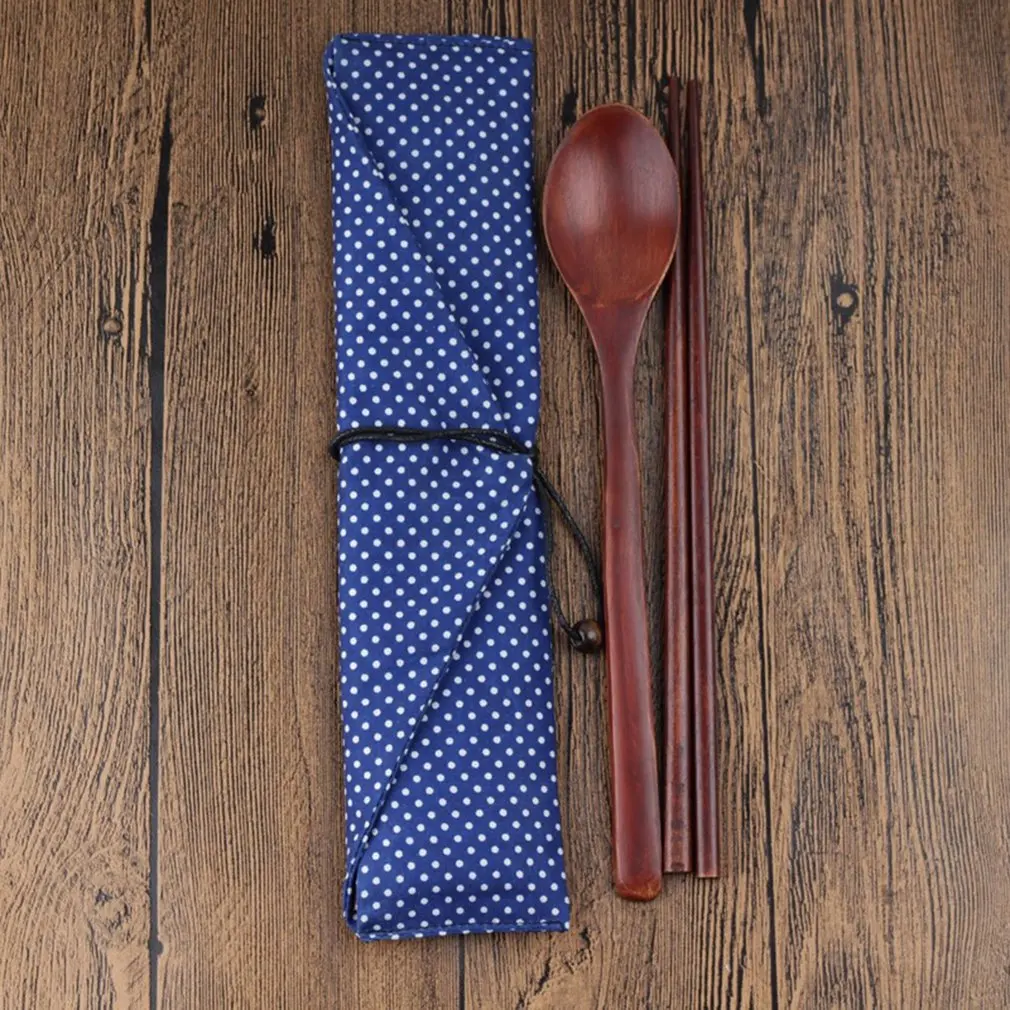 3 шт. портативные столовые приборы в стиле Janpan сумки для хранения азиатские