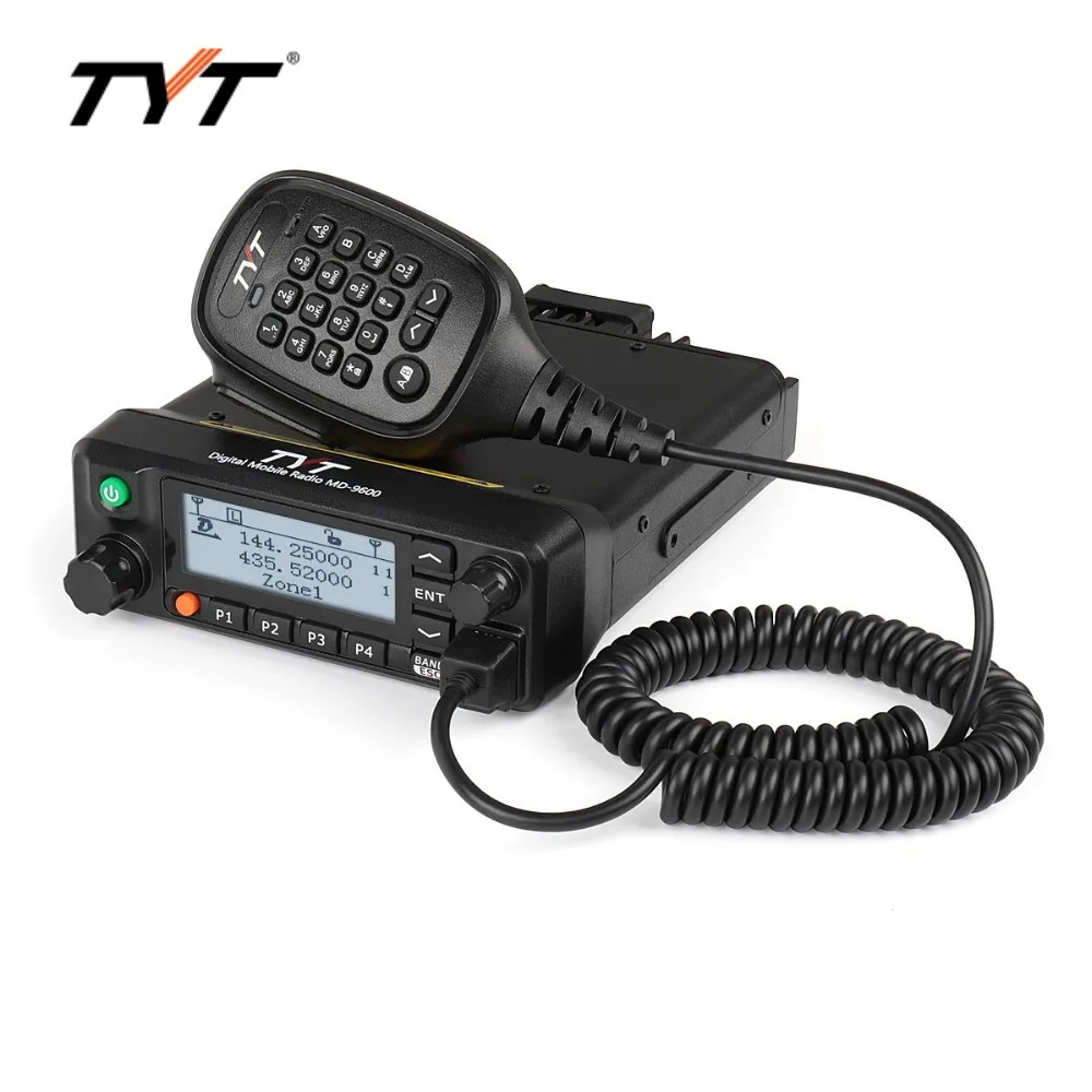 

Digital mobile radio TYT MD-9600 walkie talkie for vehicle dmr mounted transceiver for car
