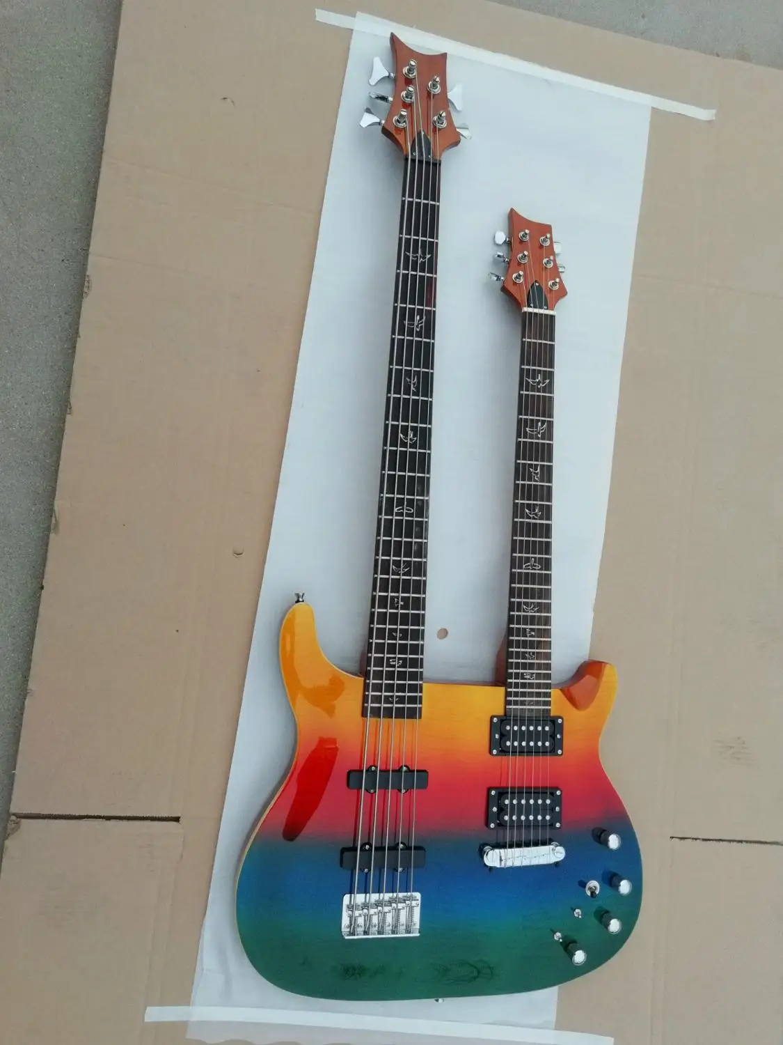 Высококачественная искусственная разноцветная подставка из розового дерева с