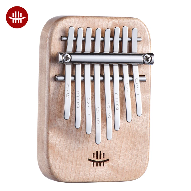 

Hluru Solid Wood Cedar Kalimba 8 Key Mini Thumb Piano Calimba Portable Compact Instrumentos Musicais Midi Keyboard Piano