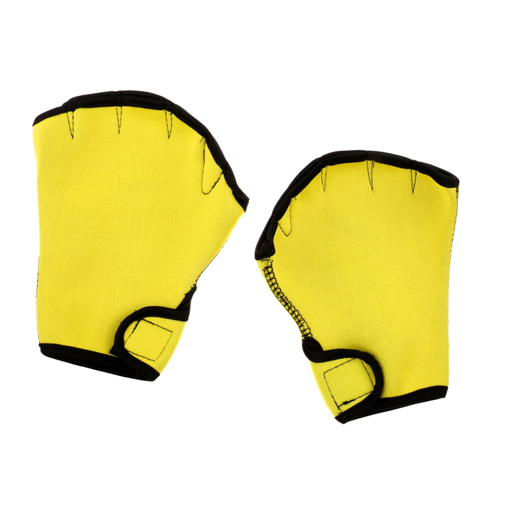 1 пара Неопрен водных фитнес Водонепроницаемость перчатки плавательные плавки