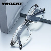 yooske stainless steel men business reading glasses for reader mens presbyopic optical glasses 1 0 1 5 2 0 2 5 3 3 5 4 0