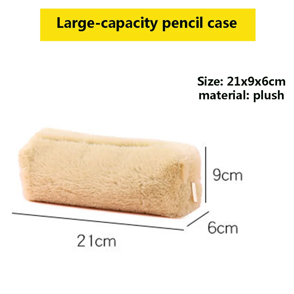 Пенал для карандашей косметический макияж сумка хранения кошелек студентов