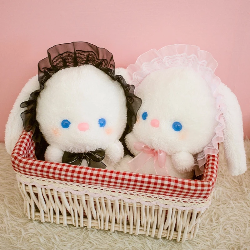 

Кролик, кукла, детские подарки, украшение для кроватки, кукла, игрушка с кружевной повязкой и бантом, Винтажный дизайн, игрушки пищевого клас...