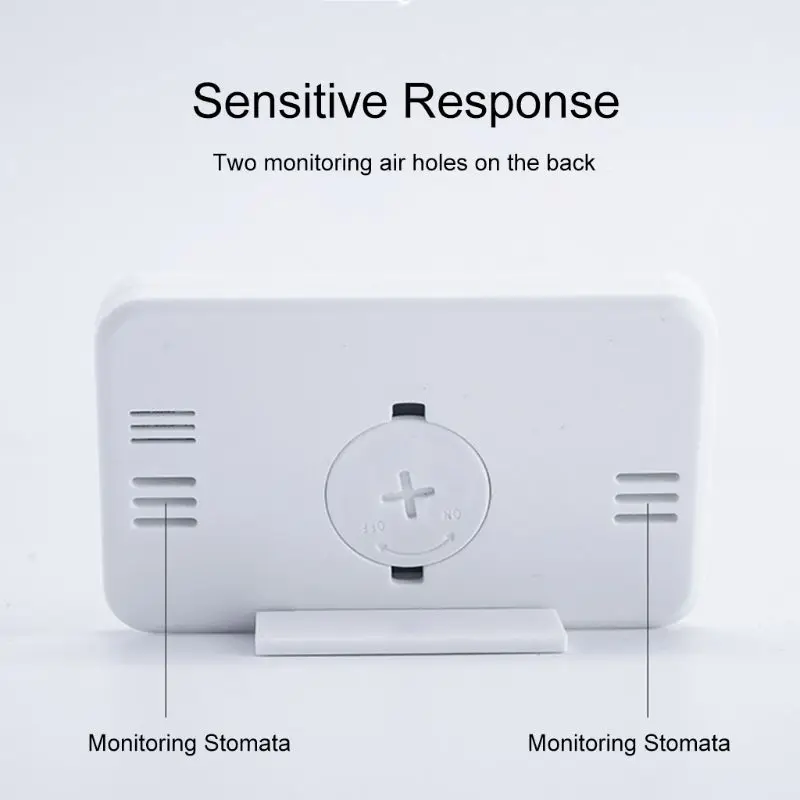 Цифровой большой экран термометр гигрометр электронный влажность температура