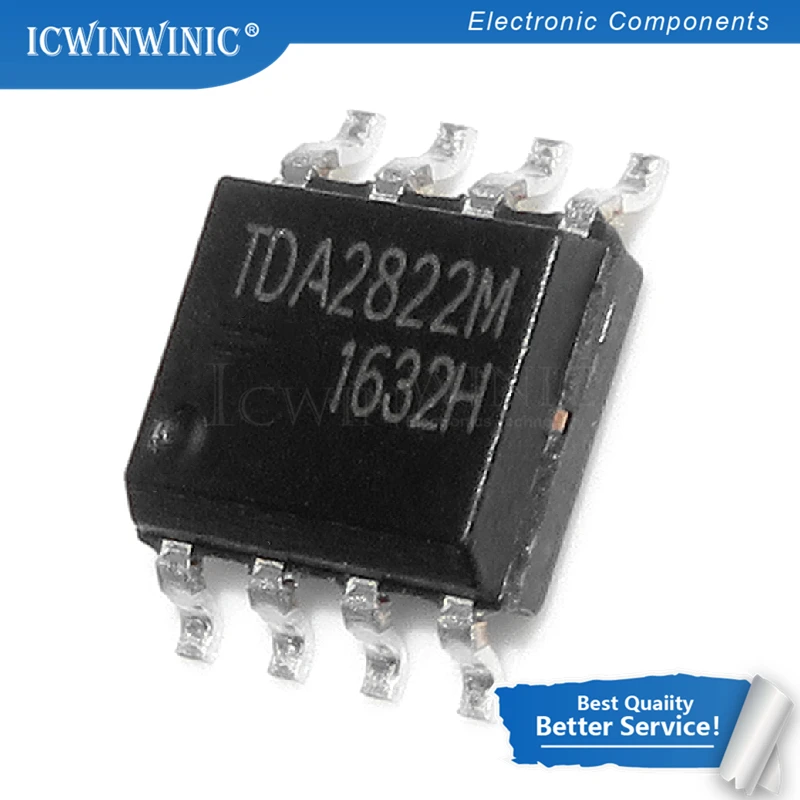 

500piece TDA2822M SOP8 TDA2822 SOP audio amplifier In Stock