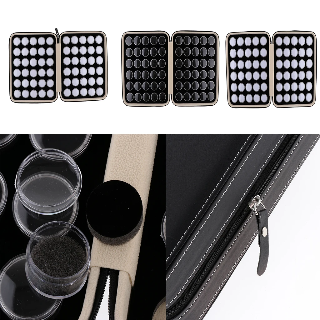 

60x Embroidery Storage Container Beads Box Diamond Painting Accessories