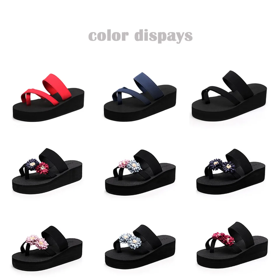 Женские уличные шлепанцы EOFK летние черные легкие Мягкие Шлепанцы из ЭВА с