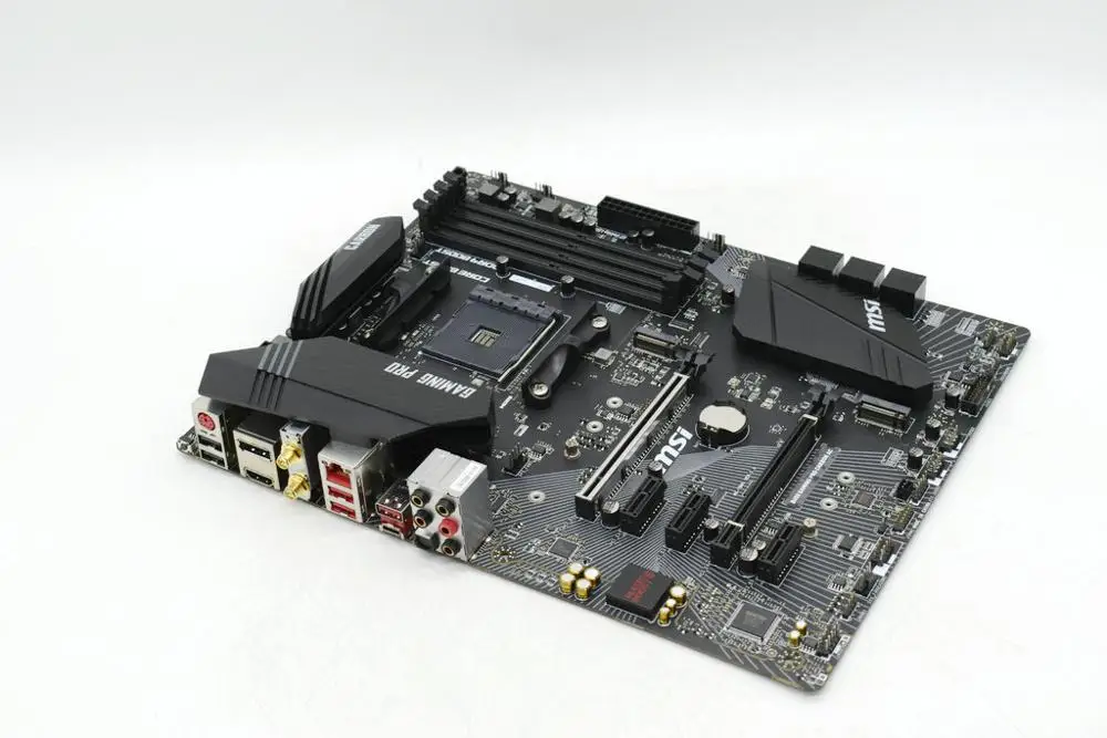Bestellen B450 GAMING PRO CARBON AC Für MSI AMD B450 B450M AM4 Motherboard Ddr4 Dual Kanal M.2 USB 3,0 PCIE 3rd Gen X16 Slot Spiel PC Verwendet