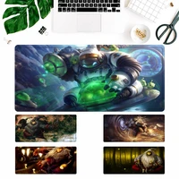 high quality lol bard gaming mouse pad pc laptop gamer mousepad anime antislip mat keyboard desk mat for overwatchcs go