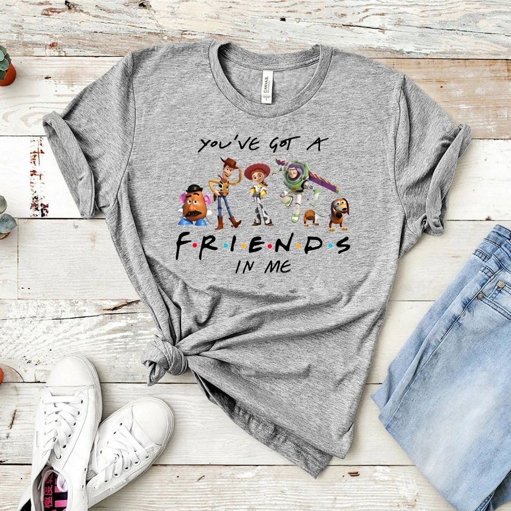 

Футболка с надписью «You'm A Friends In Me»