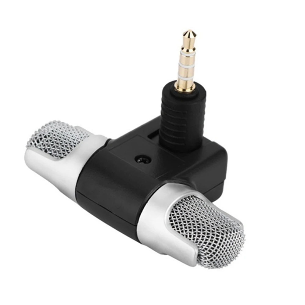 Stereo Microphone Laptop microphone mini 3.5mm voice recorder phone Consumer Electronics Electret capacitor Voice Mic | Электроника