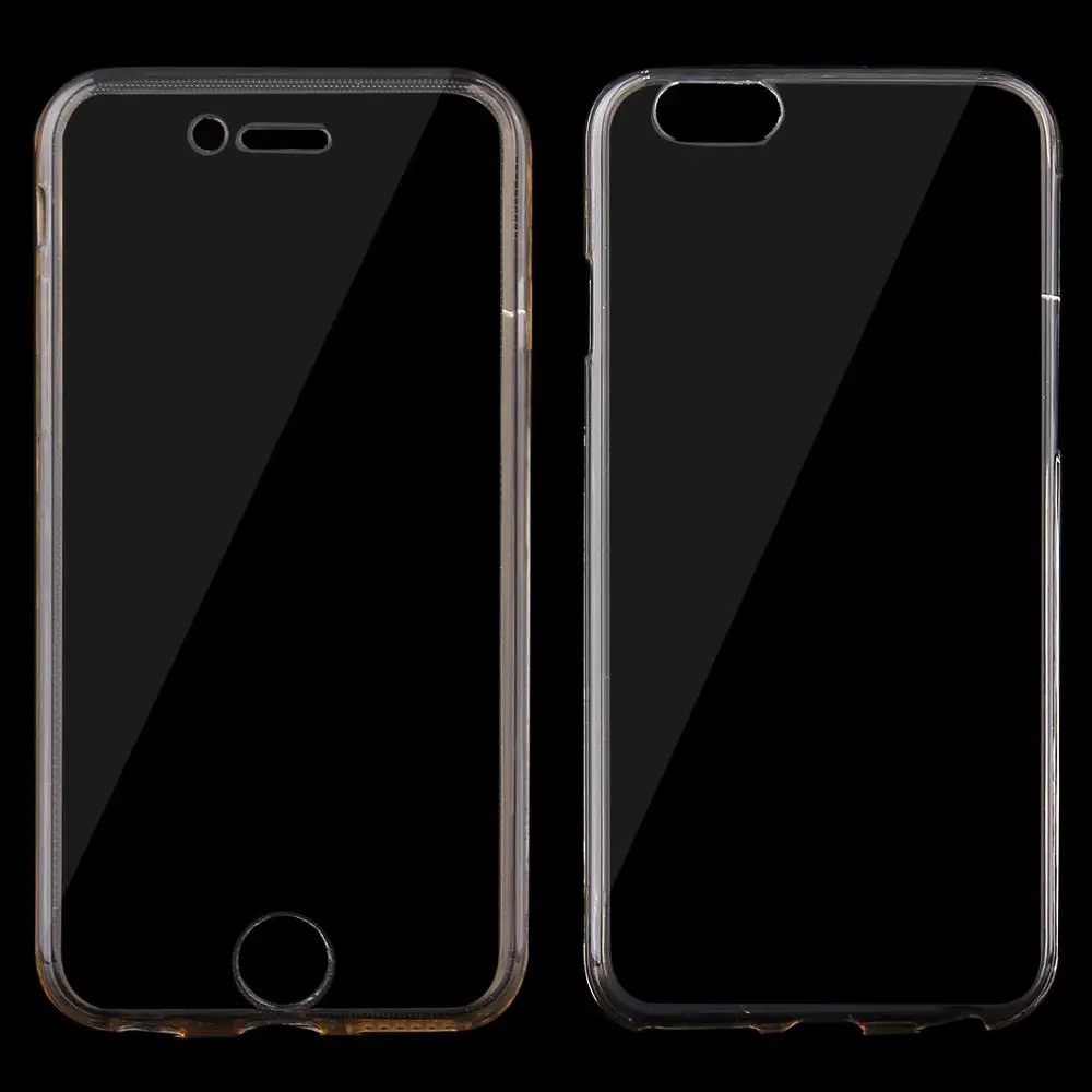 Haweel For iPhone 6&amp6s / 7 8 Cover 0.75mm Double-sided Ultra-thin Transparent TPU Protective Case for 6/ 6s 7/ Plus | Мобильные