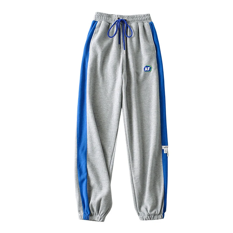 

2021 Fashion Women Hip Hop Street High Waist AF Baggy Sweatpants Running Jogging Sport Casual Joggers Pants Trousers Streetwear
