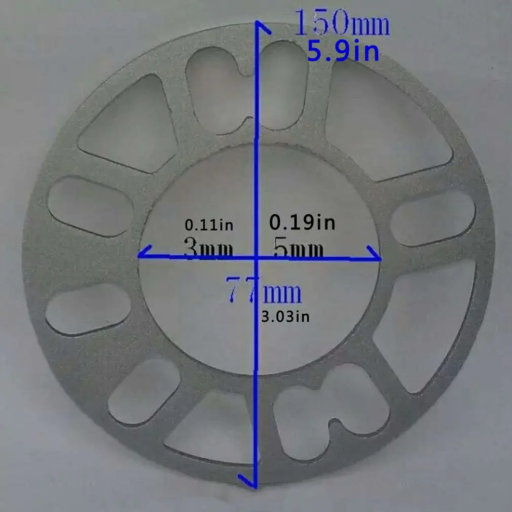 

Automobile Wheel Hub Modification Widening/wheel Hub Et Sheet Aluminum Alloy Car Wheel Modification Plus 5cm