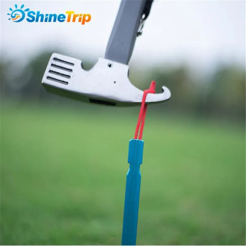 10 шт./лот гвозди для палатки 23 см ультралегкие удлиненные треугольные Колышки из