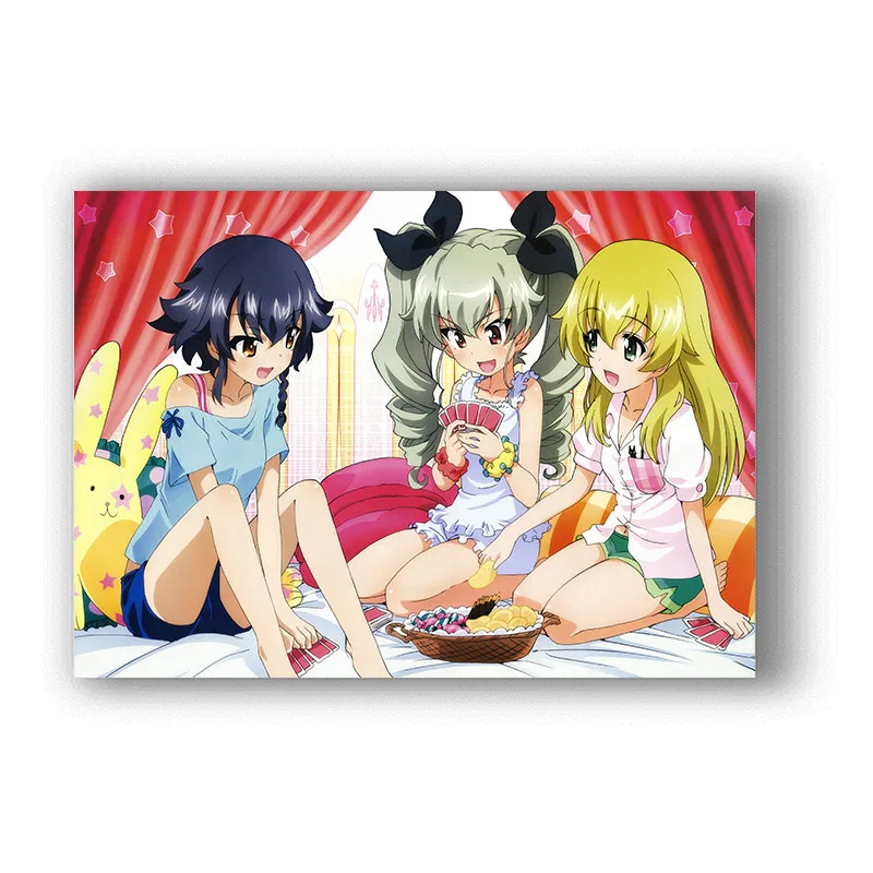 Плакаты и принты в виде Танков для девушек из фильма бумага с белым покрытием