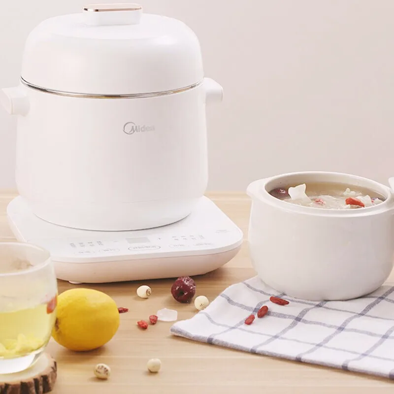 

Midea Baby Porge Pot 0.8L Water Insulation Stew Automatic Bird's Nest Electric Stew Cup