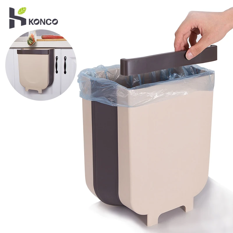 Konco 9L складные мусорные ведра кухонная корзина для мусора мусорное ведро