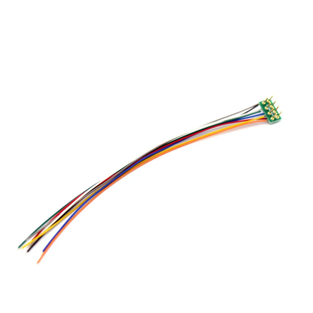 Штепсельная Вилка NEM652 с проводом для модели поезда Dcc модель железной дороги