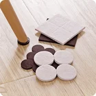 Самоклеящиеся квадратные войлочные подушечки, 8 -18 шт., защита от царапин на ножках стула, стола, бесшумный нескользящий коврик, аксессуары для мебели сделай сам