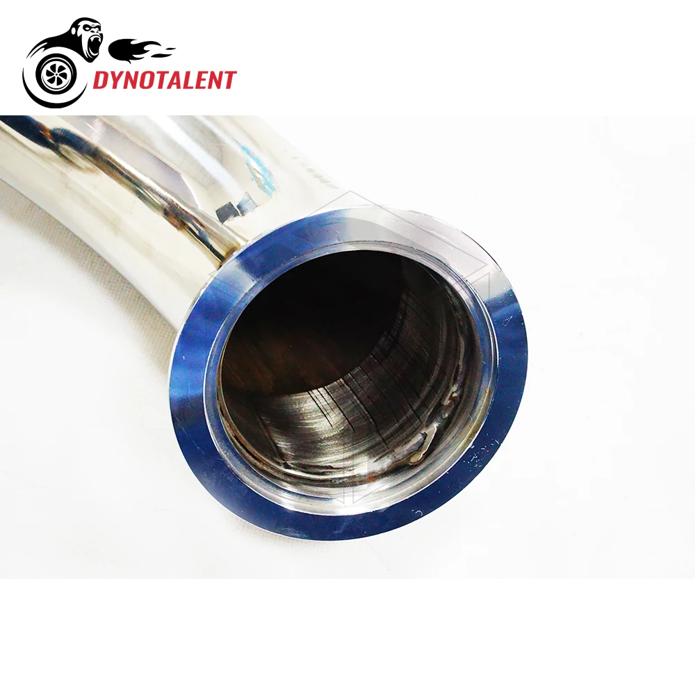 DYN RACING SS304 3.0'' Catless Turbo Stainless Downpipe for A3 S3 8V TT / MK7 R 2.0 TFSI 2014+ images - 6