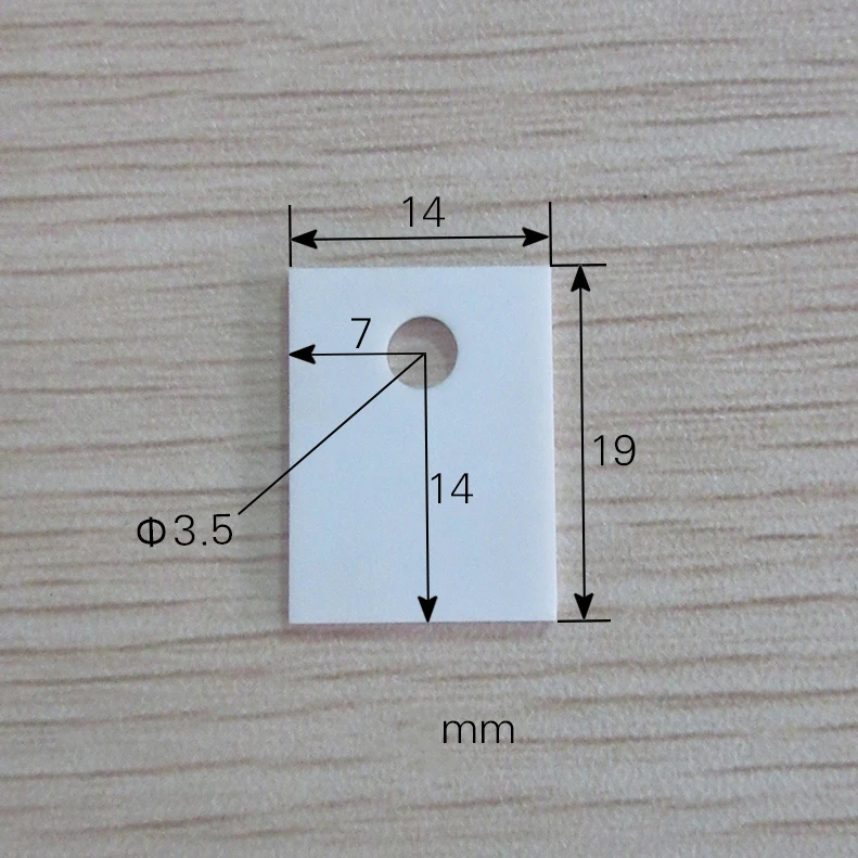 TO-3P Алюминиевый Керамический лист с высокой теплопроводностью 10 шт. | Электроника