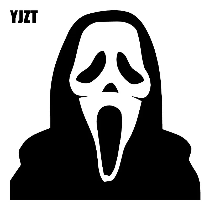 YJZT 16X16CM крик, забавная виниловая наклейка на бампер, декоративные автомобильные Стикеры, аксессуары, для автомобиля